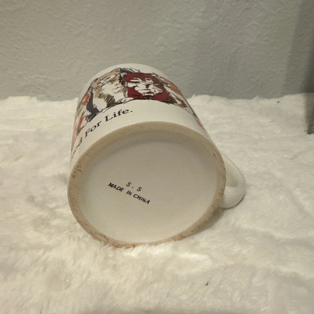 Vintage Iams Cat Foods Coffee Mug Kittens Good For Life Promotional Cup with Box